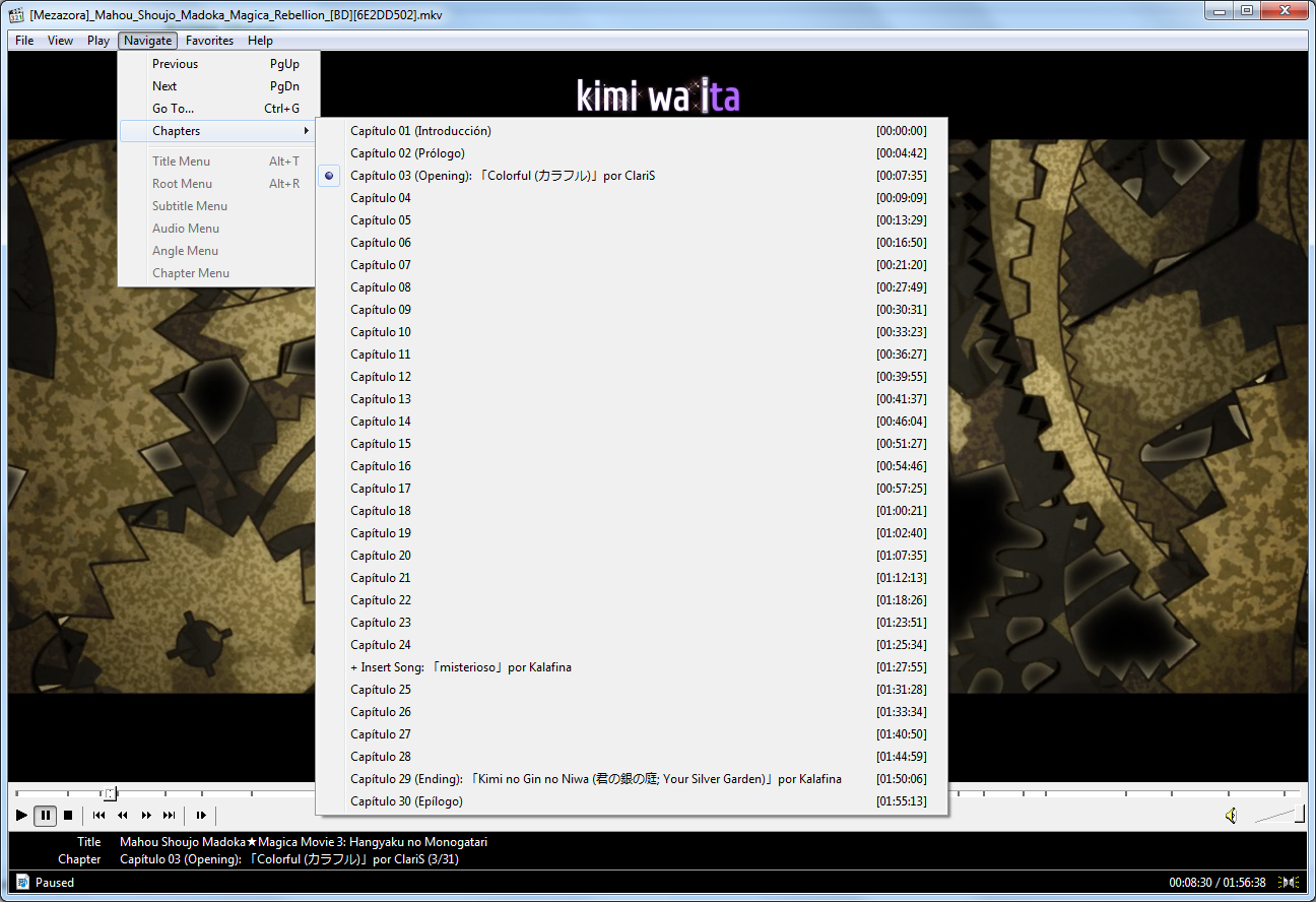 Mahou Shoujo Madoka Magica Rebellion (Mezame-subs, Hoshizora)